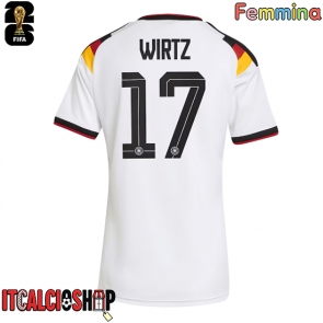 Germania Florian Wirtz #17 Prima Maglia Femmina Mondiali 2026 Manica Corta